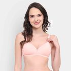 Solid Bra, पीच, small image number null