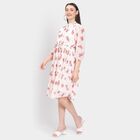 Ladies' Dress, सफ़ेद, small