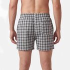 Men's Dark Grey Regular Fit Solid Boxers, Dark Grey, small