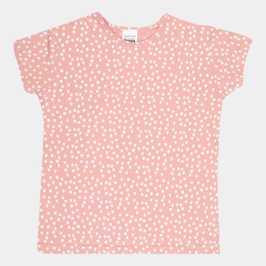 Printed T-Shirt, Light Pink, large image number null