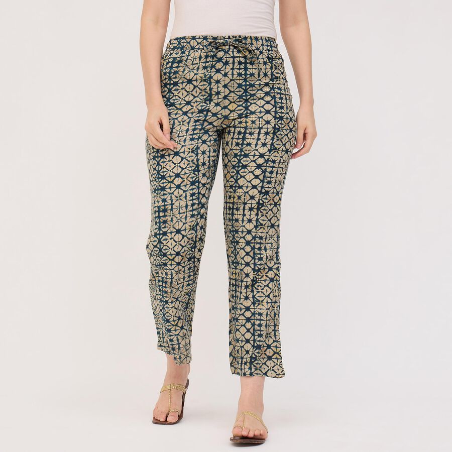 Ladies' Palazzos, Teal Blue, large image number null