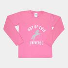 Printed Top, Pink, small image number null