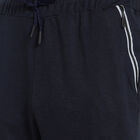 Solid Track Pants, Navy Blue, small image number null