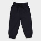 Boy's 100% Cotton Trousers , Navy Blue, small image number null