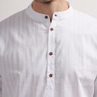 Men's Kurta, White, small image number null