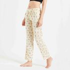 Printed Pyjama, Yellow, small image number null