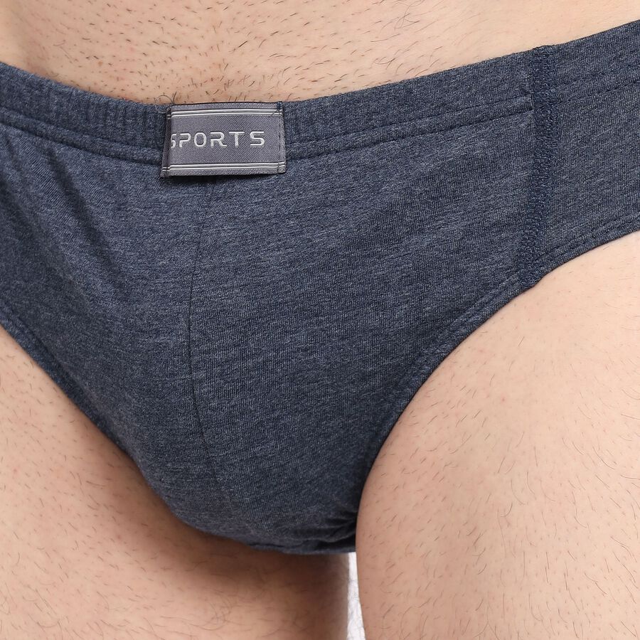 Men's Briefs, Navy Blue, large image number null