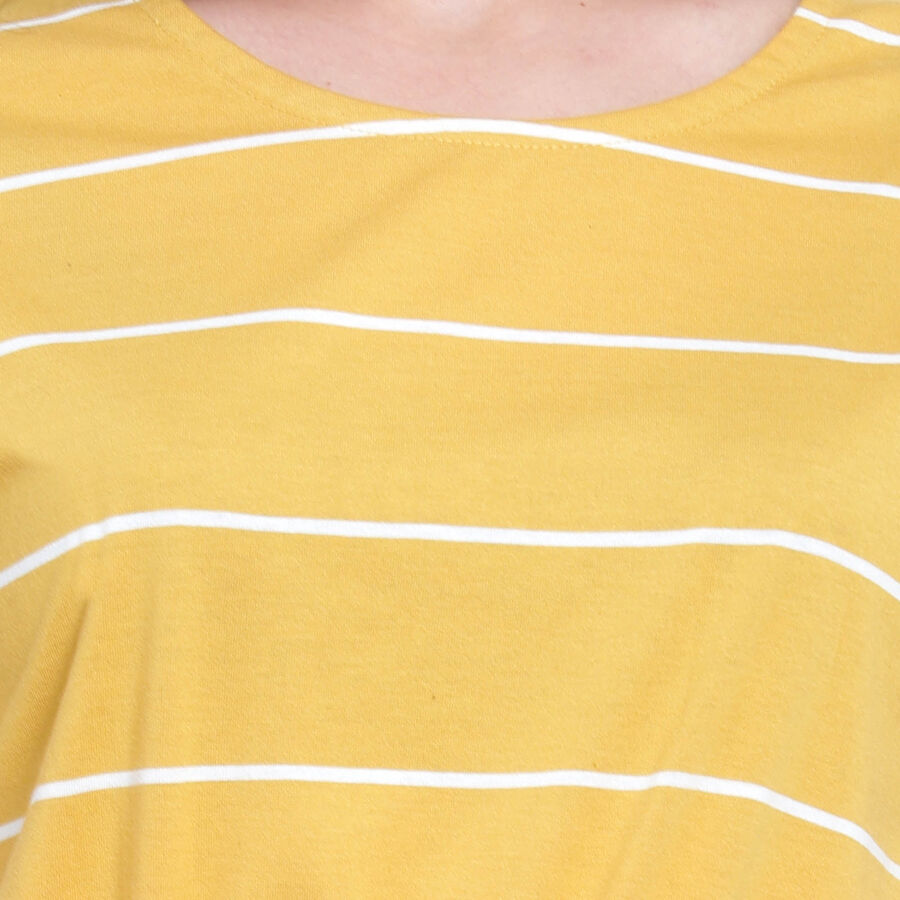 Stripes Dress, Yellow, large image number null