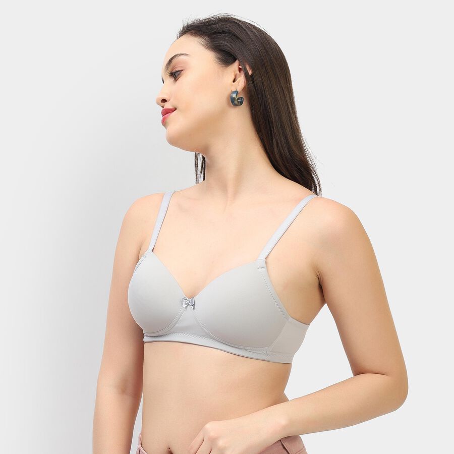 Ladies' Bra , Light Grey, large image number null
