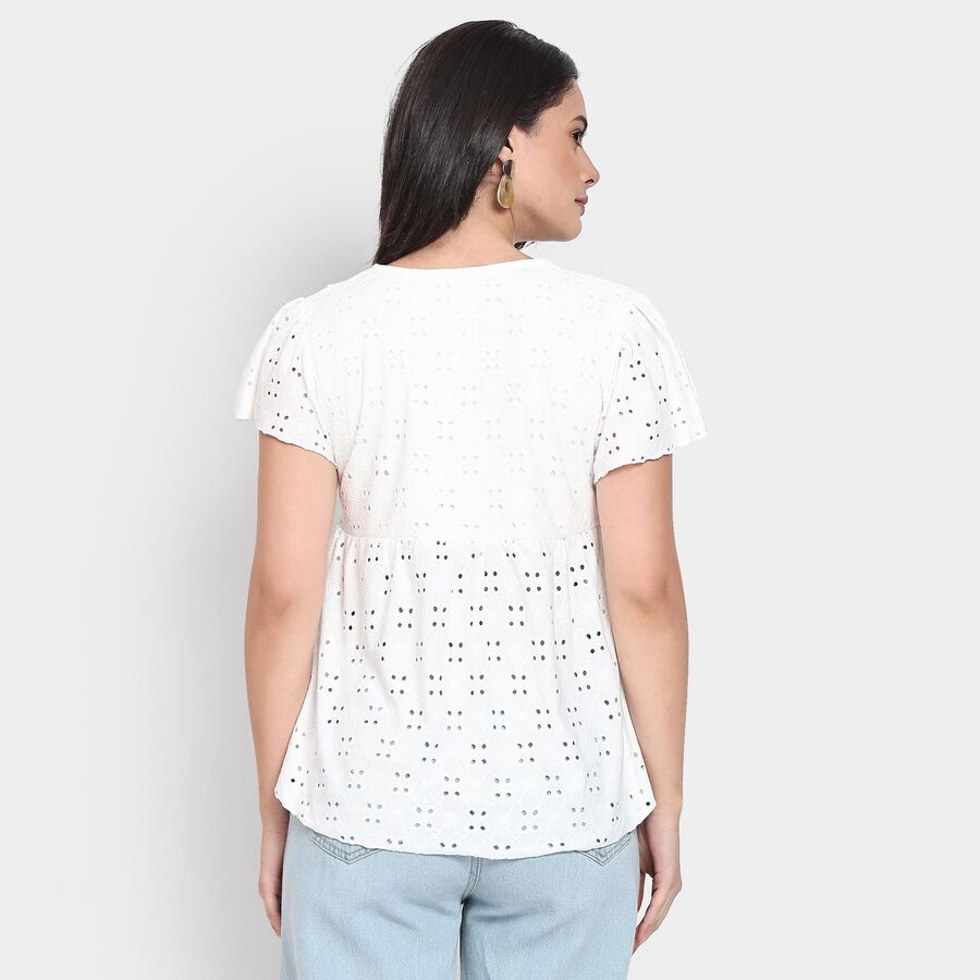 Ladies' Top , White, large image number null
