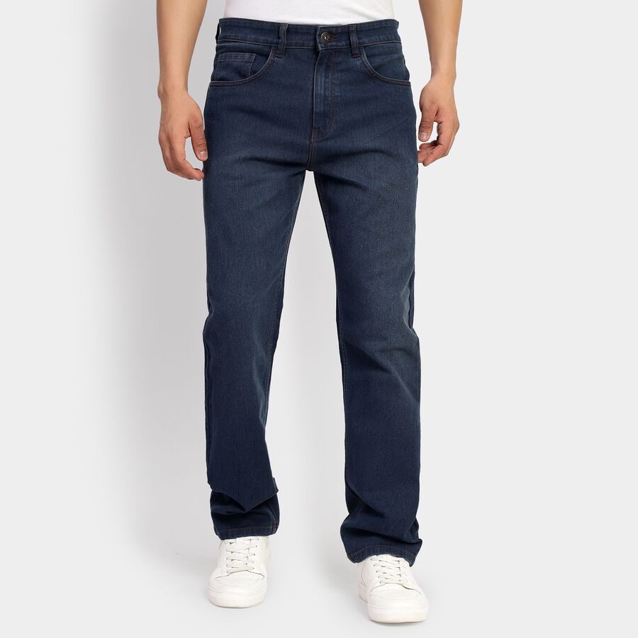 Men's Jeans, Mid Blue, large image number null