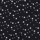 Girls' Navy Blue Straight-Fit Star Printed Cotton Blend Pyjama, नेवी ब्लू, small