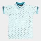 Boys Cotton T-Shirt, Light Blue, small image number null