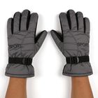 Men's Gloves, हल्का ग्रे, small