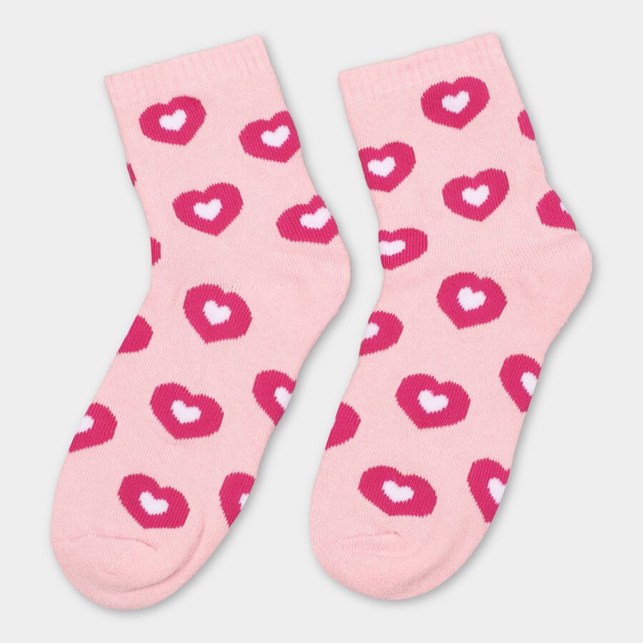 Ladies' Socks, गुलाबी, large image number null