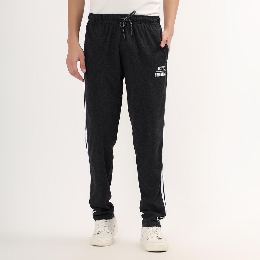 Men's Basic Track Pants , Charcoal, large image number null