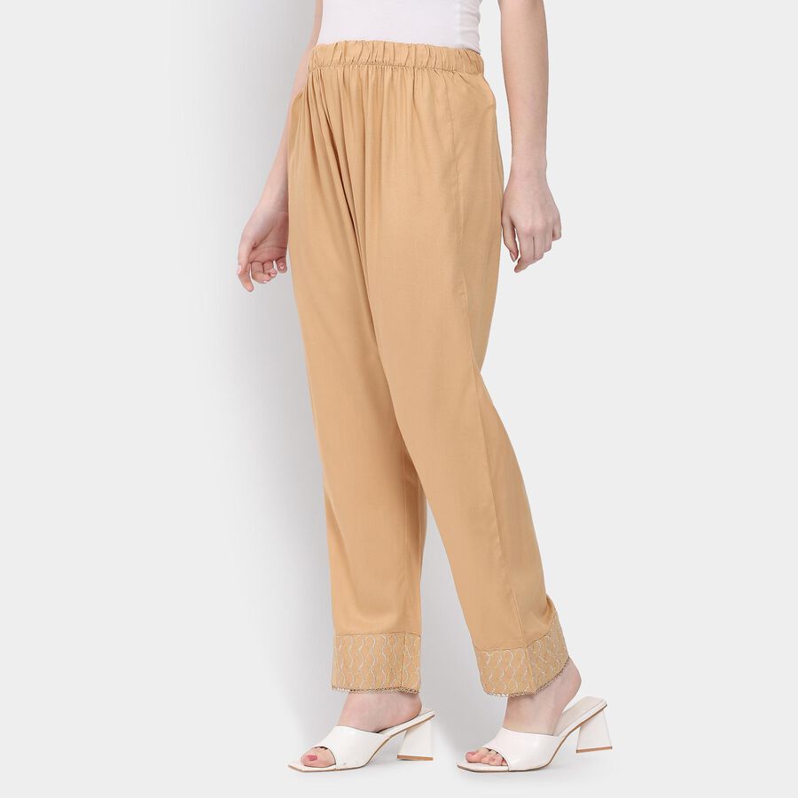 Ladies' Palazzos, गहरा पीला, large image number null