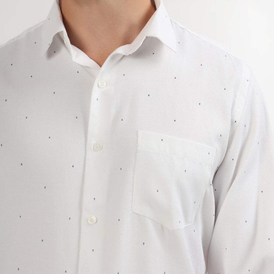 Men's Formal Shirt, White, large image number null