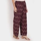 Printed Palazzo, Purple, small image number null