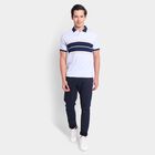 Men's100% Cotton Collared Half Sleeves T-Shirt, Light Blue, small image number null