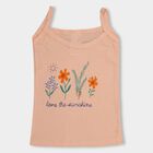 Infants' 100% Cotton Vest , Peach, small