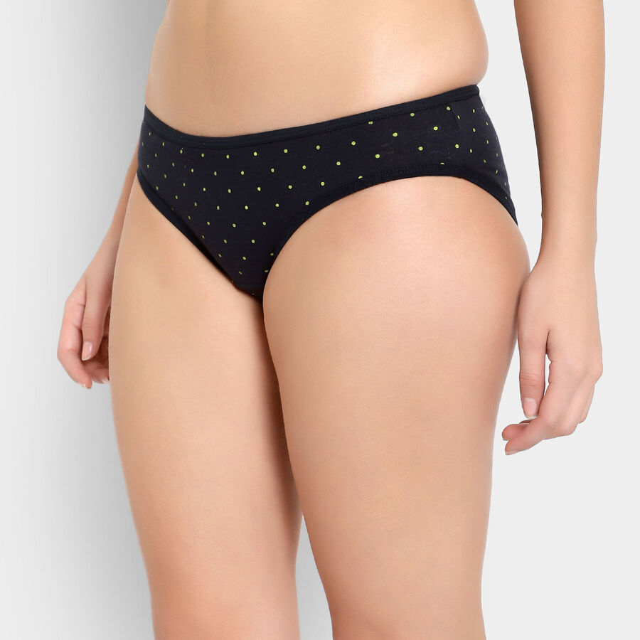 Cotton Printed Panty, Navy Blue, large image number null