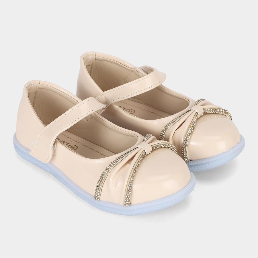 Girls' Sandal, Beige, large