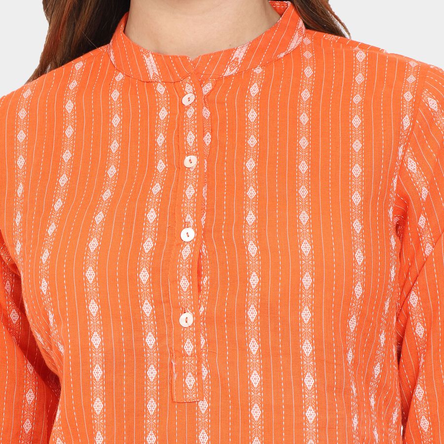 Ladies' Kurti , नारंगी, large image number null