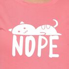 Ladies' Round Neck T-Shirt, Pink, small image number null