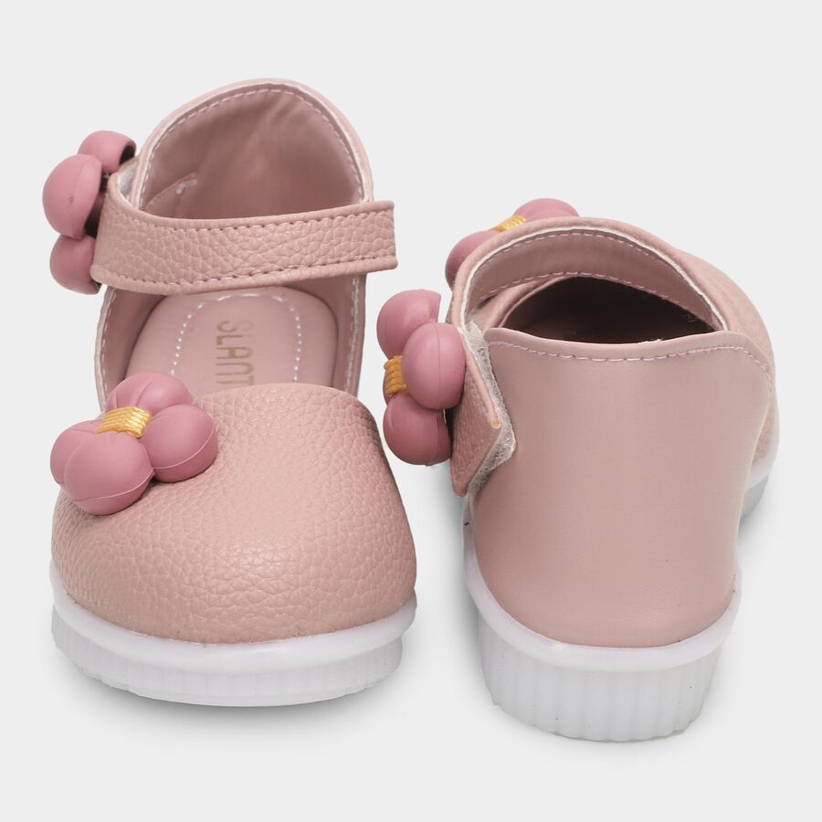 Girls' Sandal With Velcro, Purple, large image number null