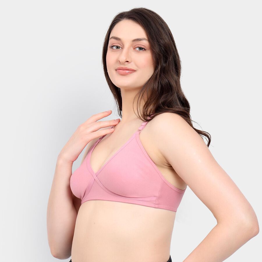 Ladies' Bra , हल्का गुलाबी, large image number null