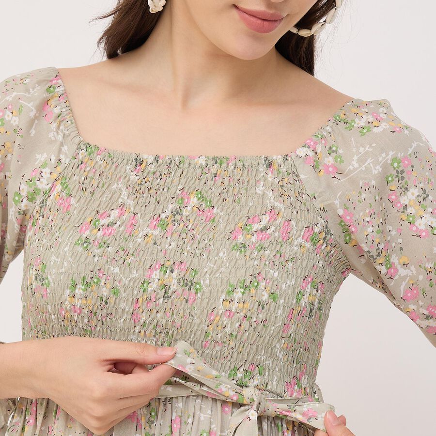 Ladies' Dress, Light Green, large image number null