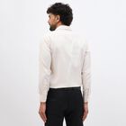Men's Light Beige Classic Formal Shirt, गहरा पीला, small image number null