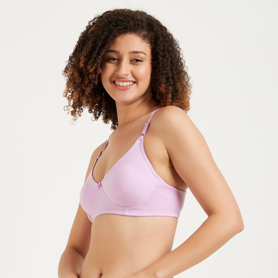 Ladies' Non-Padded Bra, Lilac, large image number null