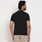 Round Neck T-Shirt, Black, small image number null