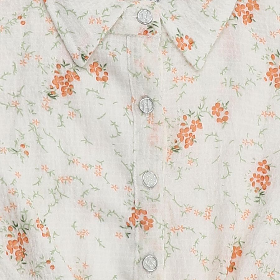 Girls' T-Shirt, सफ़ेद, large image number null