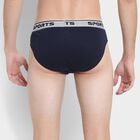 Men's 100% Cotton Briefs , Navy Blue, small