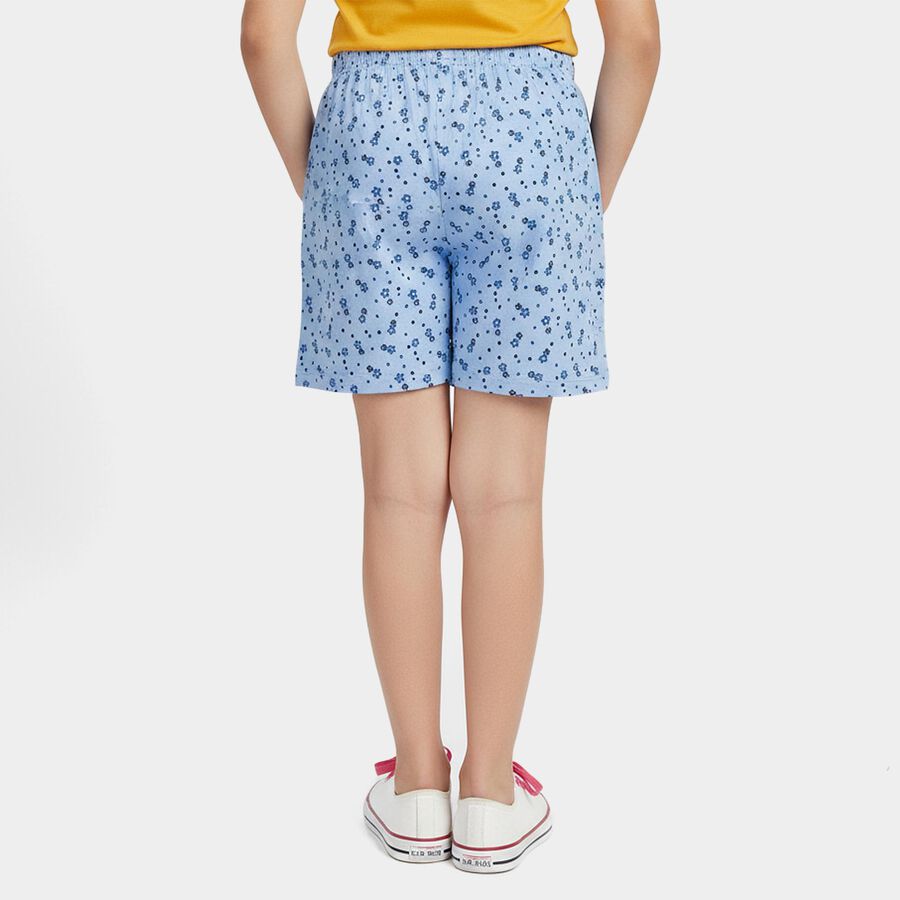 Girls' Shorts, हल्का नीला, large
