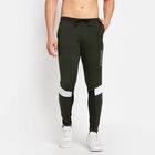 Cut & Sew Track Pants, Olive, small image number null