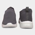 Men's Muted Charcoal Grey Slip-On Sports Shoes, Grey, small