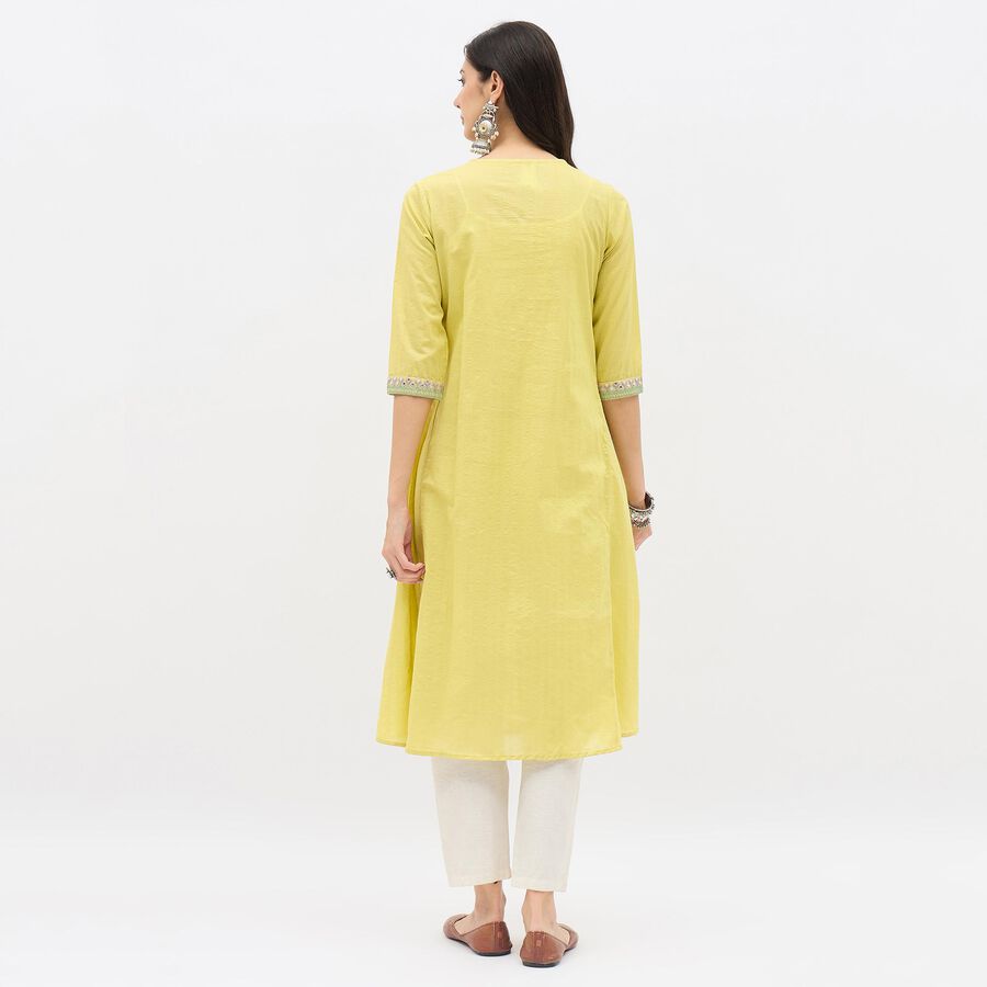 Ladies' Kurta, Olive, large image number null