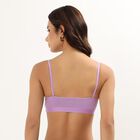 Women's Soft Lavender Round Neck Basic Bra, लाइलेक, small image number null