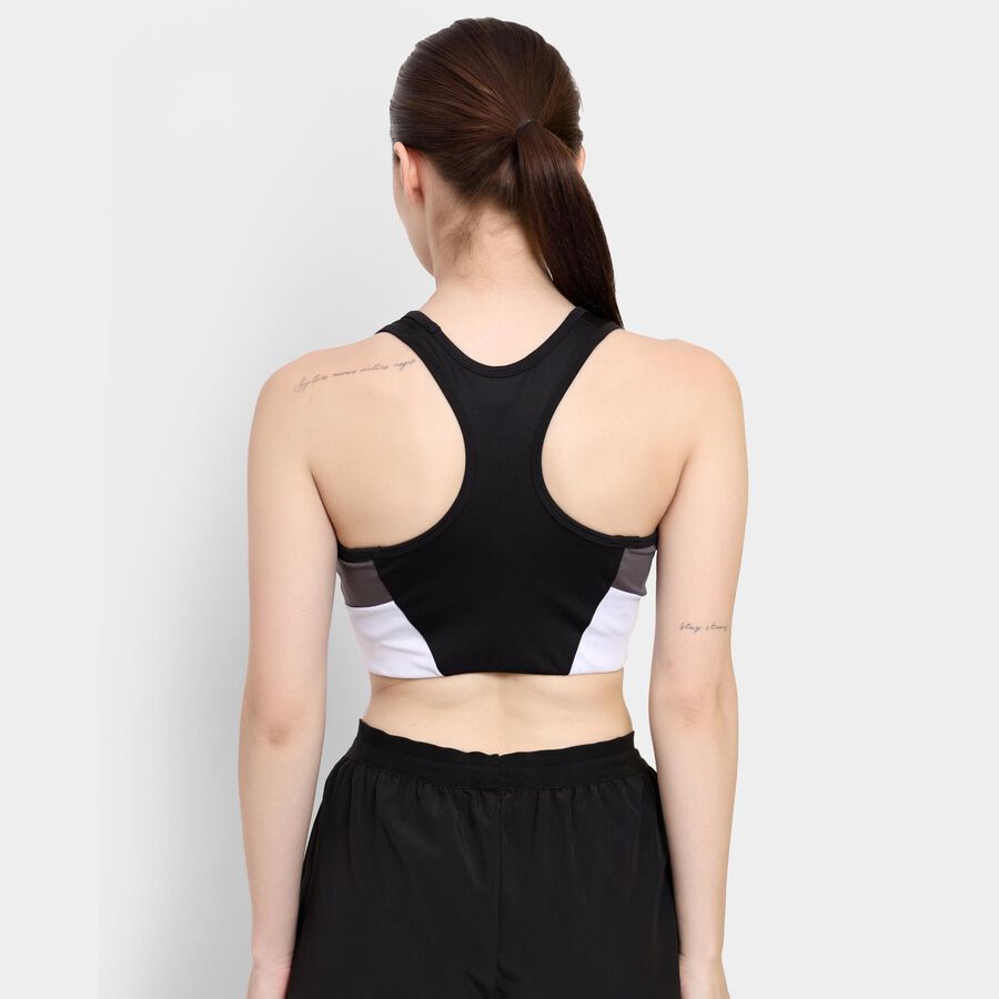 Ladies' Sports Bra , Black, large image number null