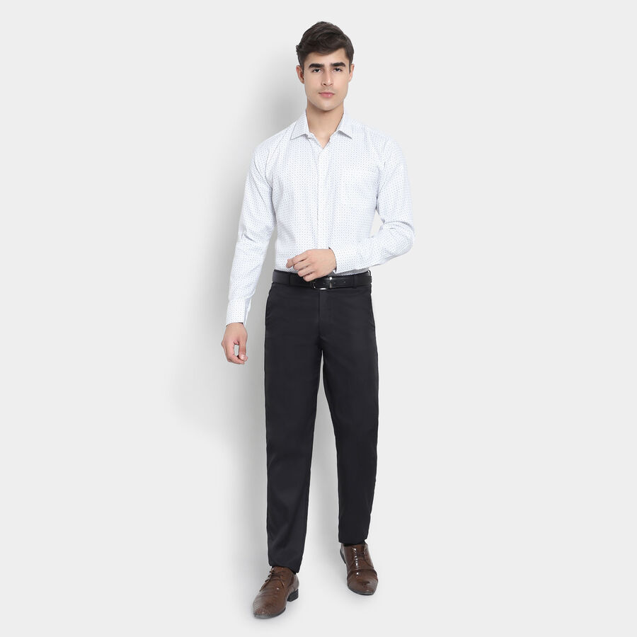 Cut Away Collar Formal Shirt, Light Grey, large image number null