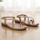 Ladies' Sandal, Beige, small