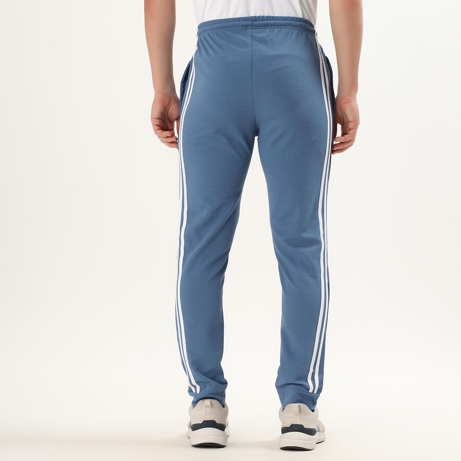 Men's Basic Track Pants, Mid Blue, large image number null