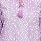 Ladies' Kurta , Lilac, small image number null