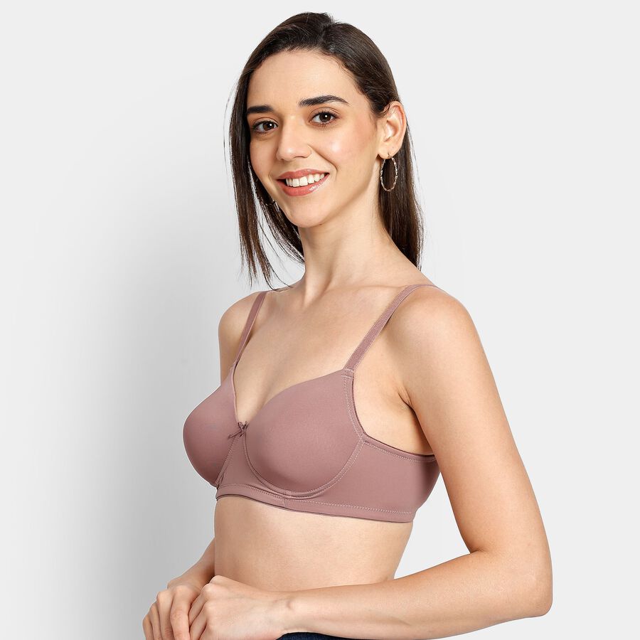 Ladies' Bra, भूरा, large image number null