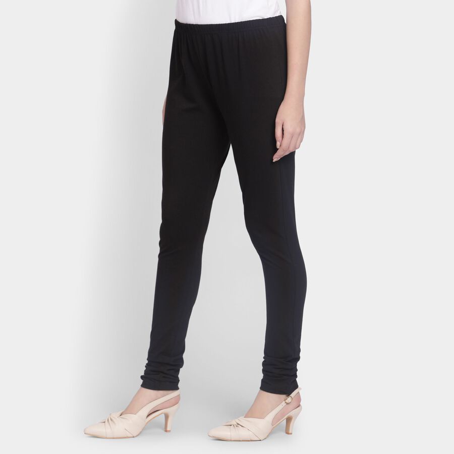 Ladies' Churidar , Black, large image number null