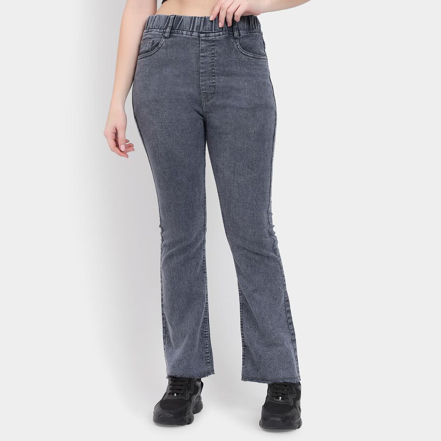 Ladies' Jeans , Dark Grey, large image number null